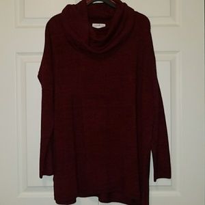 *TODAY ONLY SALE* NWT Cowl Neck Sweater -Burgundy